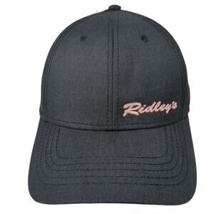 Ridley's Strapback Baseball Cap Blue One Size Adjustable Embroidered Ace USA